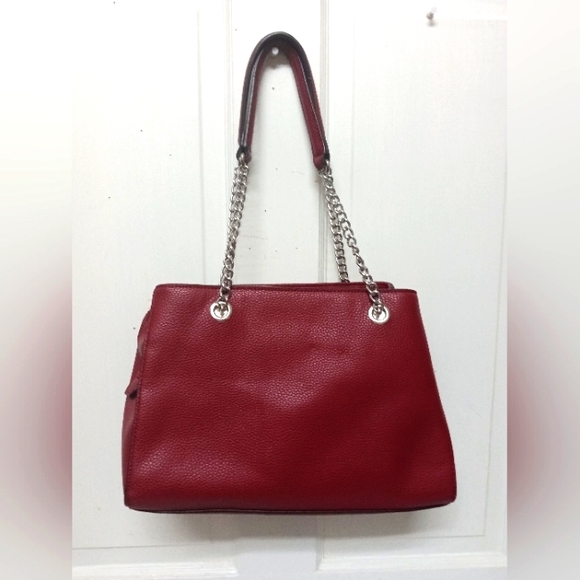 Guess Los Angeles Women's Shoulder Metal Strap Purse - Picture 2 of 14